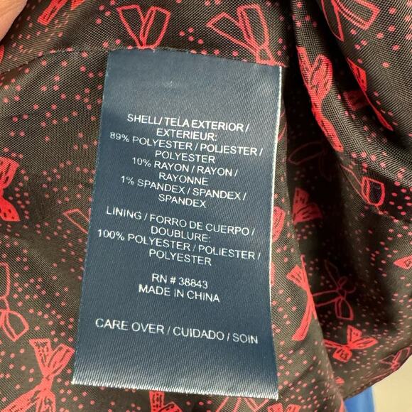 TOMMY GIRL by Tommy Hilfiger | Blue Double Breasted Pea Coat | Women's Large - Picture 11 of 13